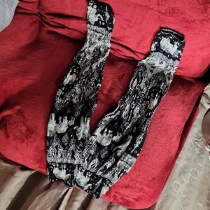 Boho pants elephant Large